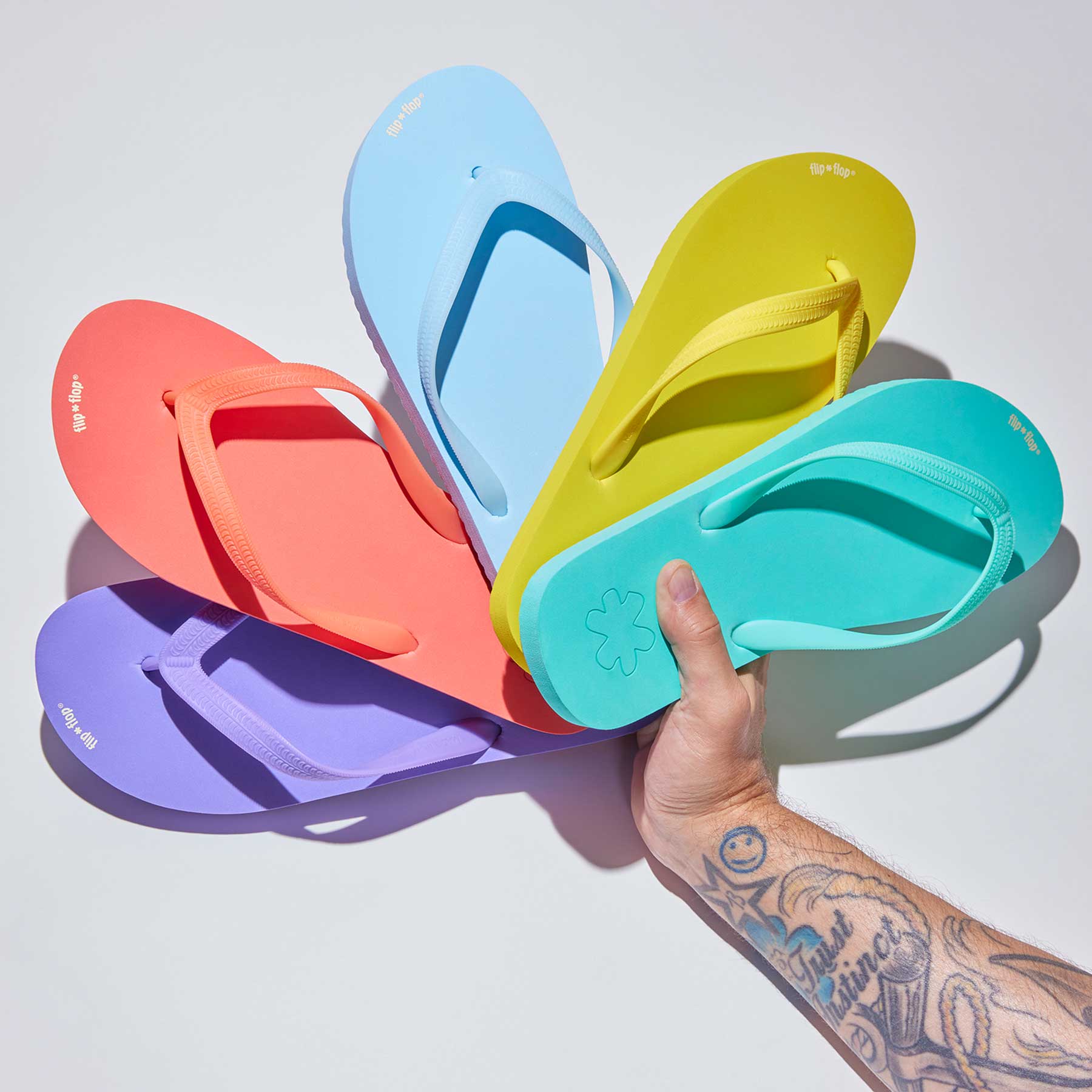 flip*flop originals Zehentrennersandale vegan in vielen Farben 