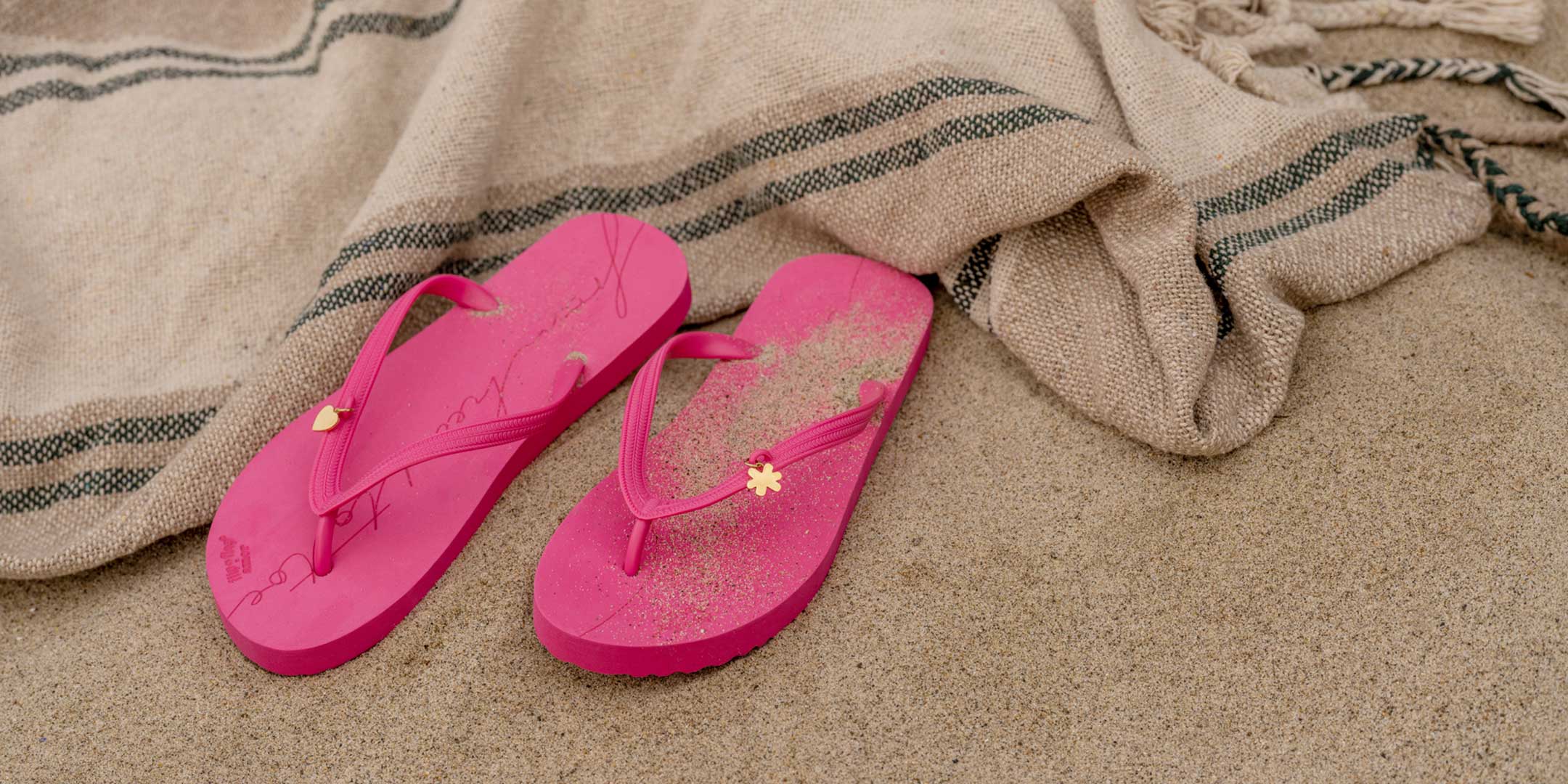 flip*flop X amor Exklusive Collabo Schuhe und Schmuck 