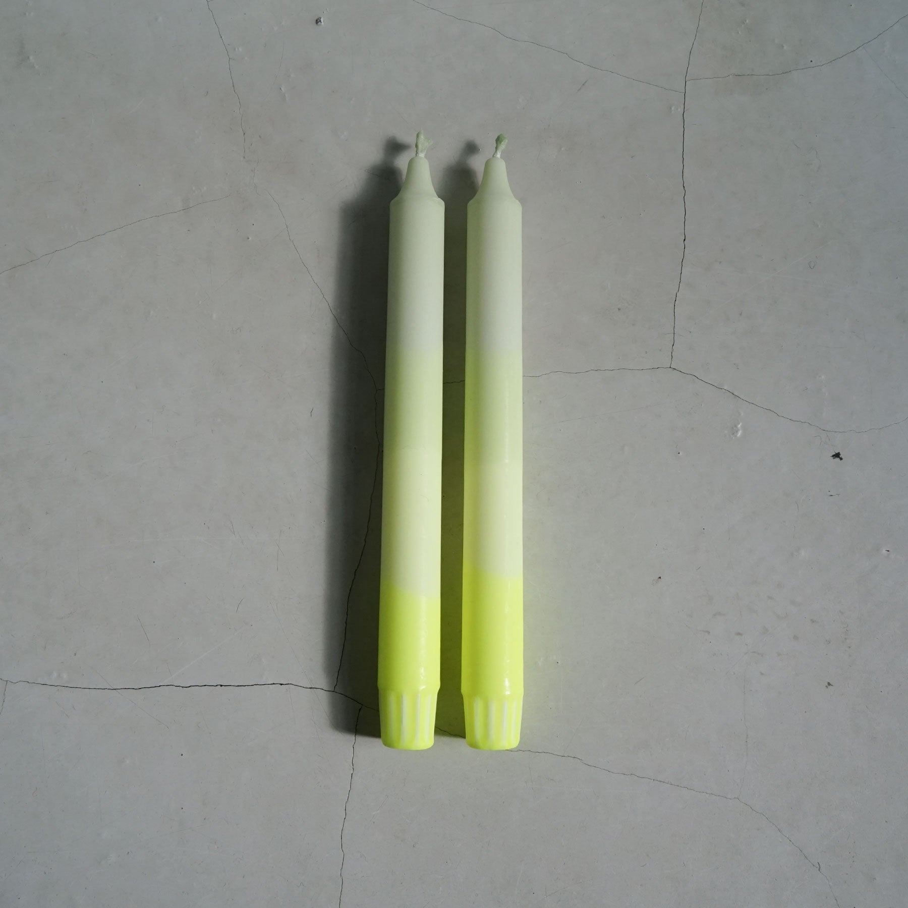 Dip Dye Kerze 2er Set "fanny"