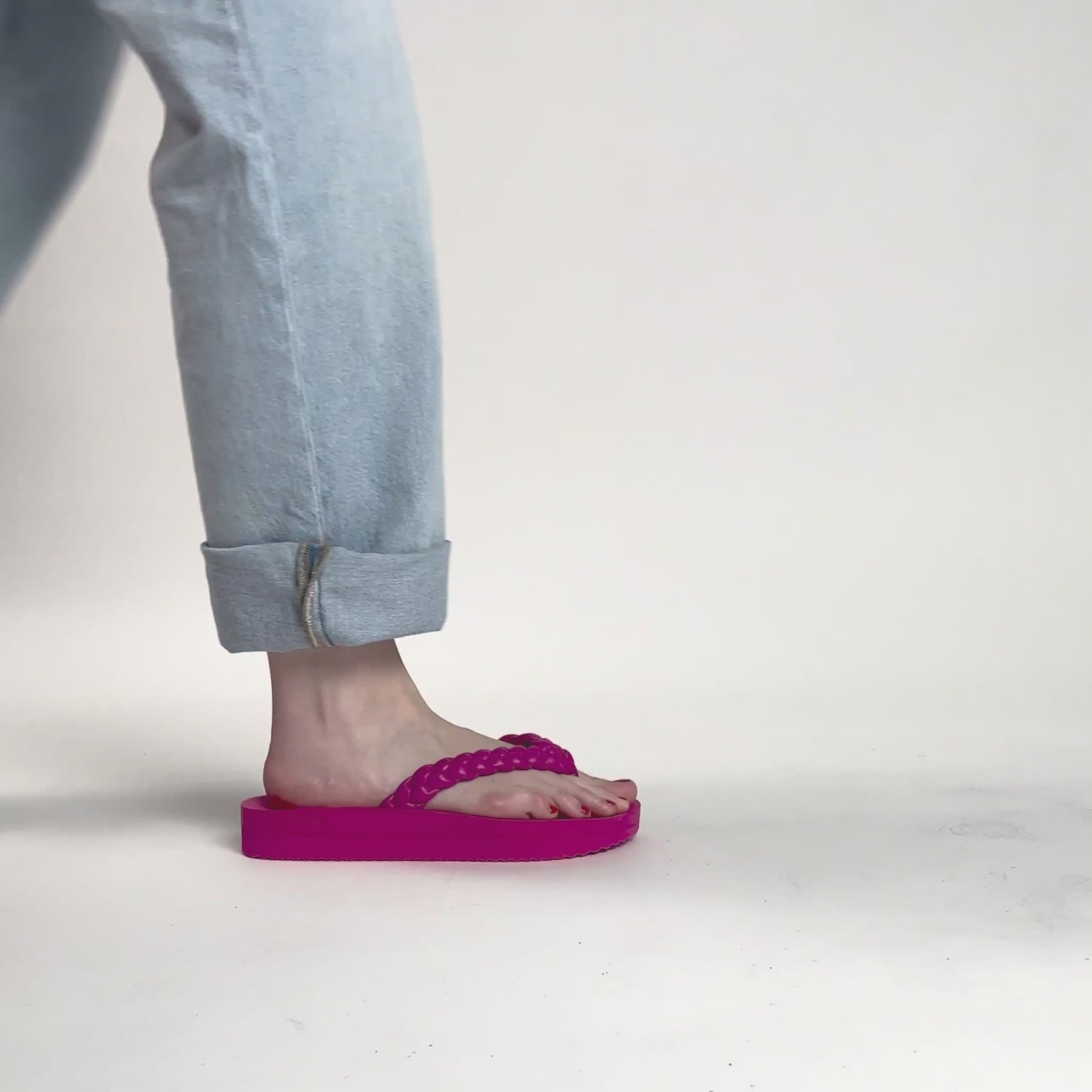 Video wedgy weave in Studioumgebung