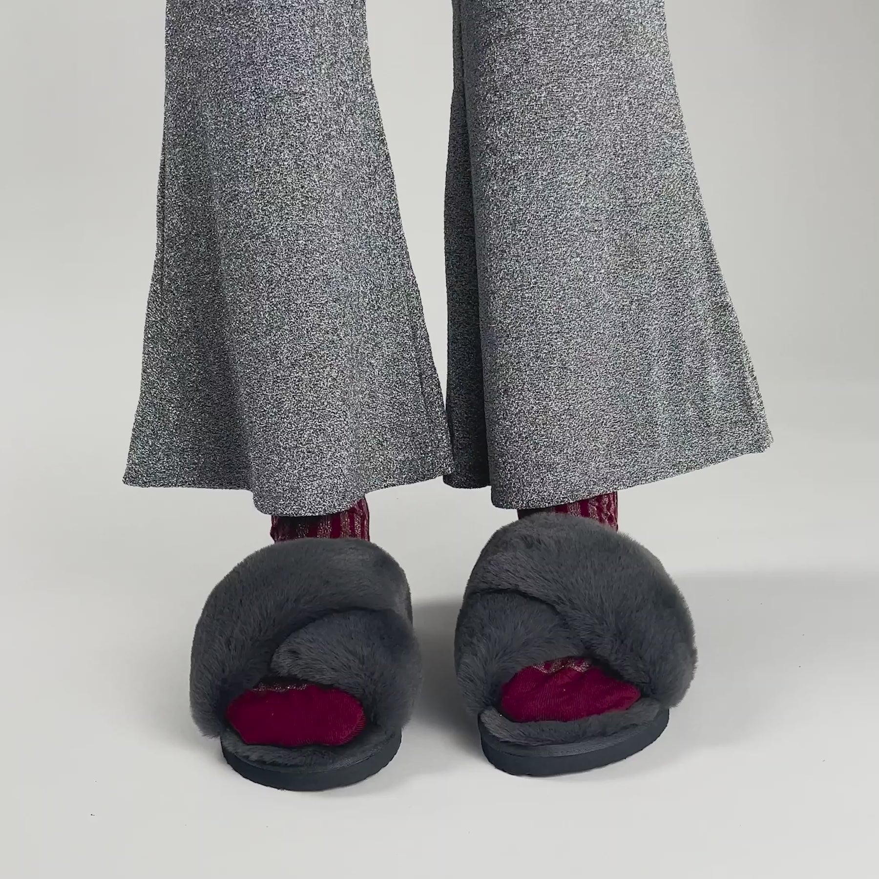 Video flip*flop cross fur 2 in Farbe steel