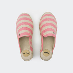 espadrille*slip-in