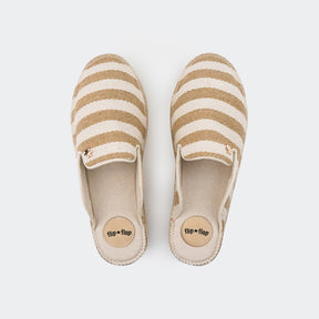 espadrille*slip-in