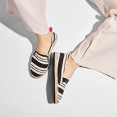 espadrille*striped