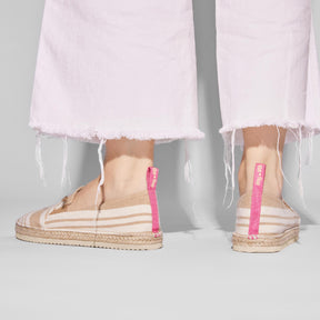 espadrille*striped